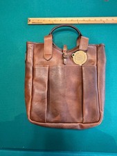 Tom Beckbe Leather Whiskey Bag Tote New Sold out long ago picture