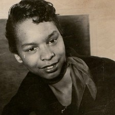 ID'd c1950s Hampton, VA Walkley Cuffy Jr Portrait Snapshot Photo Scarf Fashion picture