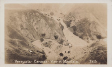 MOUNTAIN VIEW REAL PHOTO POSTCARD CARACAS VENEZUELA 1930s RPPC picture