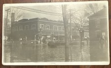 1908 Picture Postcard ~ Huge Flood, 3rd & State Streets, LaCrosse, Wisconsin picture