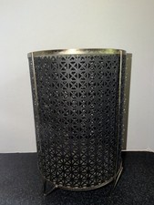 Vintage MCM Wastebasket Mid Century Atomic Trash Can picture