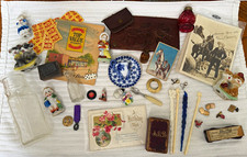 Vintage Collectibles, Antique, Junk Treasures Lot - Figurines, Glass, & More picture