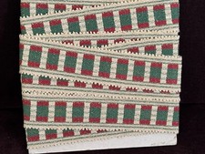 12+ yds High End Decorator Flat Tape Trim with Picot Edges    A528 picture