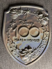Disney100 Disneyland Park-Used Lamp Post Shield Authentic Display On Mainstreet picture