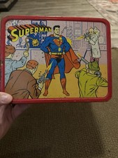 Vintage Superman 1967 Lunchbox No Thermos picture