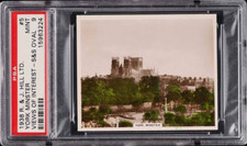 1938 PSA 9 Pop 1 York Minster #5 - R & J Hill S&S Oval VIEWS OF INTEREST picture