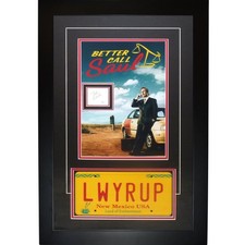Better Call Saul 11x17 Movie Poster Deluxe Framed with Bob Odenkirk Autograph wi picture