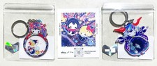 KIKUO SI_KU.K Collaboration Acrylic Keychain Set of 2 Size 10x9cm picture