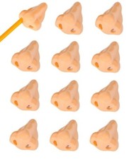 12pcs Funny Nose Shape Pencil Sharpener School Teacher Student Prank Gag Gift picture