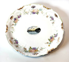 ENTRANCE BELLINGHAM BAY WA WASHINGTON Antique Souvenir RARE China Dish Plate picture