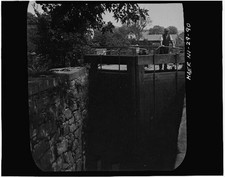 Phillipsburg New Jersey Morris Canal Lock Gates at Lock 13 East 1900s picture