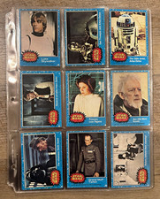 1977 Topps Star Wars Series 1 Complete 66 Card Set + All 11 Stickers picture
