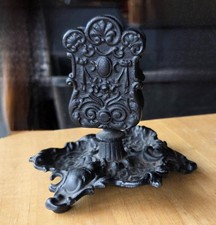 C & J.G. Emig Cast Iron Match Holder LATE 1800's  EMIG No. 1166 picture