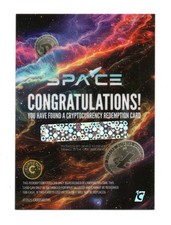 2025 Cardsmiths Currency Space Galactic Edition UNSCRATCHED CRYPTO REDEMPTION picture