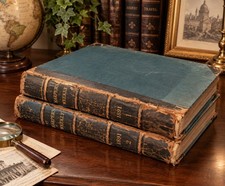 1891 Harper’s Weekly Vol. 35 2-Volume Bound Set Illustrated Antique Periodical picture
