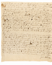 1761 Colonial Maine Manuscript Warrant Girl Arrested Laughing in Church Berwick picture