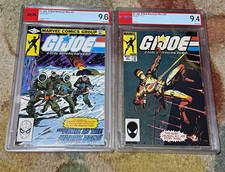 G.I. Joe A Real American Hero #21 Third Printing PSA 9.4 & #2 PSA 9.4 picture