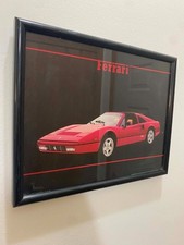Vintage Ferrari 308 GTSi Poster Framed picture