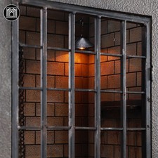 MMMTOYS 1/12 Shadow Prison Platform Scene Imprisonment Prison Building Ornament picture