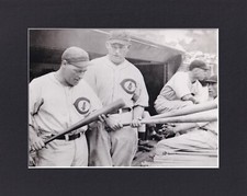 8X10 Matted VTG Print Picture Baseball: Hack Wilson, Rogers Hornsby, Chicago Cub picture