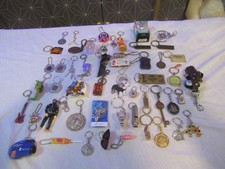 Lot of 52 Keychains STAR TREK FOX LAS VEGAS LAUGHLIN FUNKO SCOOBY SEAGRAMS picture