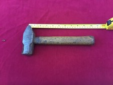 vintage stanley blacksmith pein  hammer model 401 32 oz. dixie handle picture