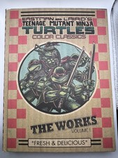 TEENAGE MUTANT NINJA TURTLES: THE WORKS VOLUME 1 Kevin B. Eastman FIRST PRINT picture