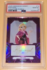 Rapunzel #d Signature PSA 10 Low Pop Purple Parallel 2025 Kakawow Disney Phantom picture