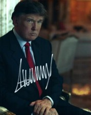 Donald Trump Signed 8x10 Photo Autographed with COA picture