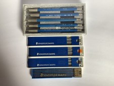 Vintage Staedtler Mars 780 Nq 2H Technico Lead Holders& 2mm Lumograph Refill Lot picture