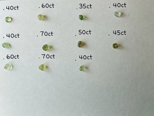 Natural Montana Rough Sapphires 5.5ct - 11 Stone - Gem Mountain Mined Lot picture