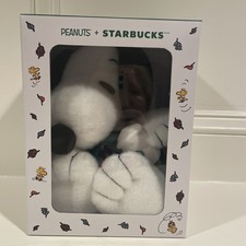Starbucks x Peanuts Snoopy Plush 2026 - New In Box - Ready to Ship picture
