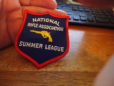 NATIONAL RIFLE ASSOCIATION SUMMER LEAUGE  NRA PATCH OBSOLETE picture