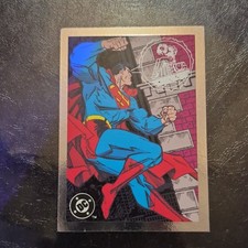 SkyBox 1993 Superman The Man of Steel Historic Events Base Set Card #5 picture