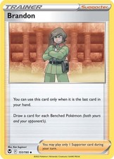Brandon Uncommon SWSH12 151/195 NM picture