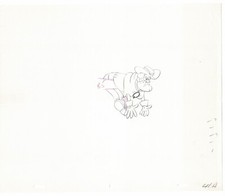 Quake Jay Ward Original Production Animation Cel Draw 1967-74 Quaker Commercial picture