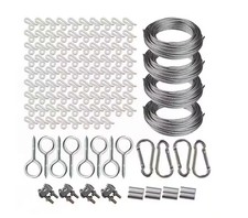 200 ft. ProDec Complete Cable Wire Outdoor Patio Light Kit picture