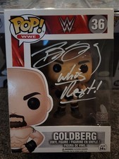 Funko POP WWE 36 Signed By Bill Goldberg w/ 
