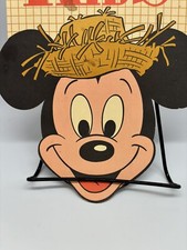 1986 Walt Disney World POLYNESIAN VILLAGE Kids Menu Mickey Mouse picture