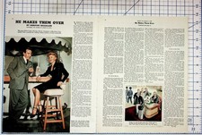 1953 Collier's Magazine Page Don Loper Hollywood Fashion Article Vintage picture