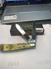 German Bull Hand Made 2 Blade Trapper GB-254AM Germany Swirl Handle New in Box picture
