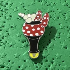 2025 Disney WDW Hidden Mickey Bubble Wands Minnie Mouse  Wave B Trading Pin picture