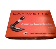 Vintage Lafayette Dynamic Tape Recorder 1960's Microphone 99-46161 picture