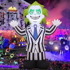 6 FT Halloween Inflatables Suit Weirdo Outdoor Decorations Blow up Yard with Bui picture