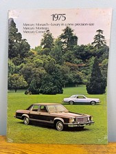 1975 Mercury Monarch Montego Comet Dealership Sales Catalog Brochure Ad picture