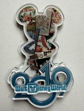2019 Disney World Splash Mountain Mickey Mouse Collage Silhouette Fridge Magnet picture
