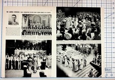 1937 King George VI Coronation Magazine Pages Buckingham Palace Royalty Ephemera picture