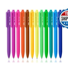 Mr. Pen Retractable Gel Pens 12 Pack Fine Point 0.7mm picture