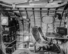 Boeing B-17G Flying Fortress Radio Operator’s Compartment WWII 8x10 Photo 75b picture