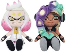 Splatoon 2 Tentacles Pearl and Marina Set / Plush Stuffed toy S size  from Japan picture